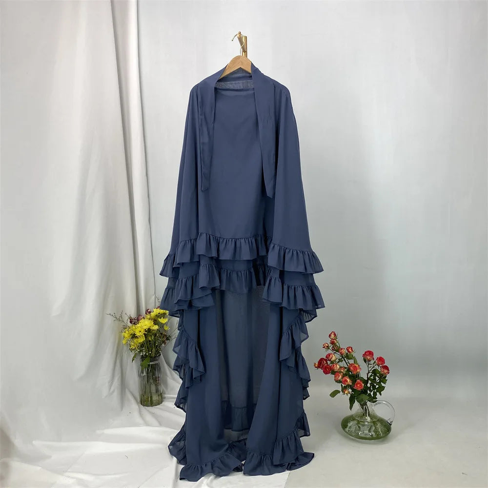 Voile Maissa — détail des couches superposées