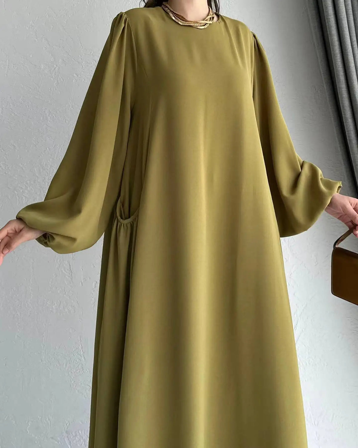 Robe Sirine longue femme — vue globale, élégance couvrante